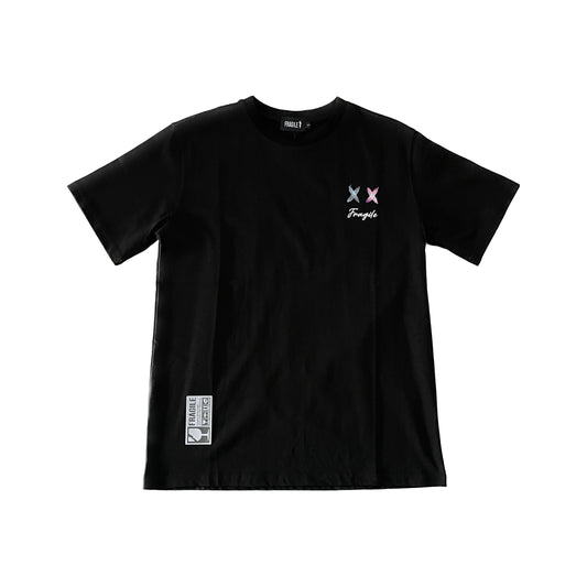 Fragile Glitter Brush Tee