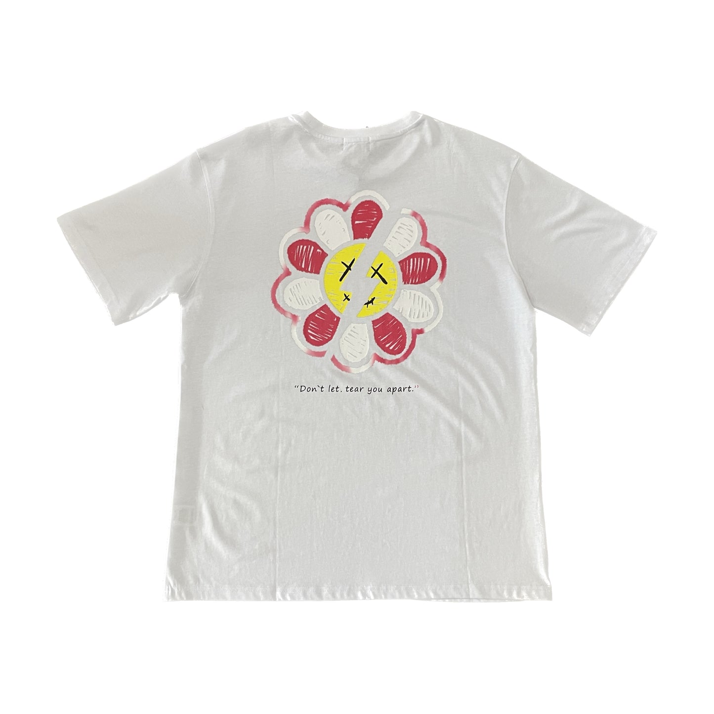 Fragile Broken Red Flower Tee